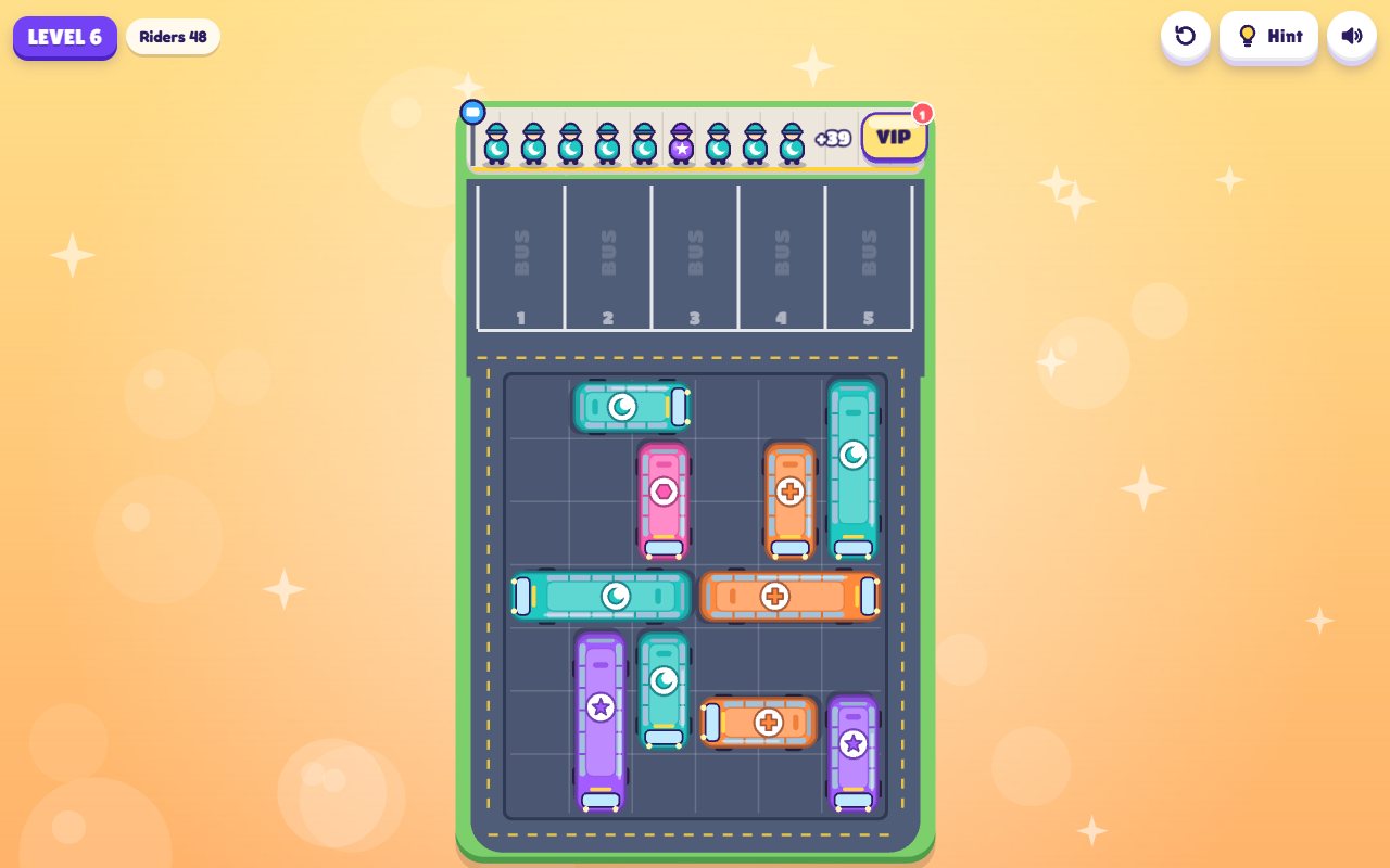 Bus Bay gameplay on desktop
