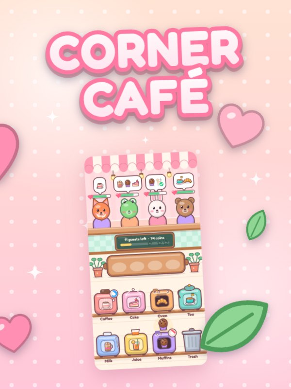 Corner Café – café cooking game game