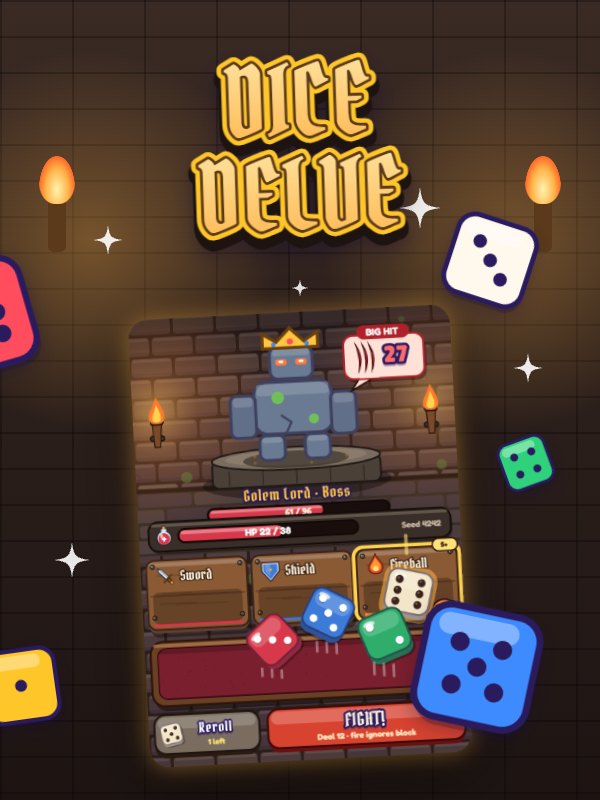 Dice Delve – dice roguelike game