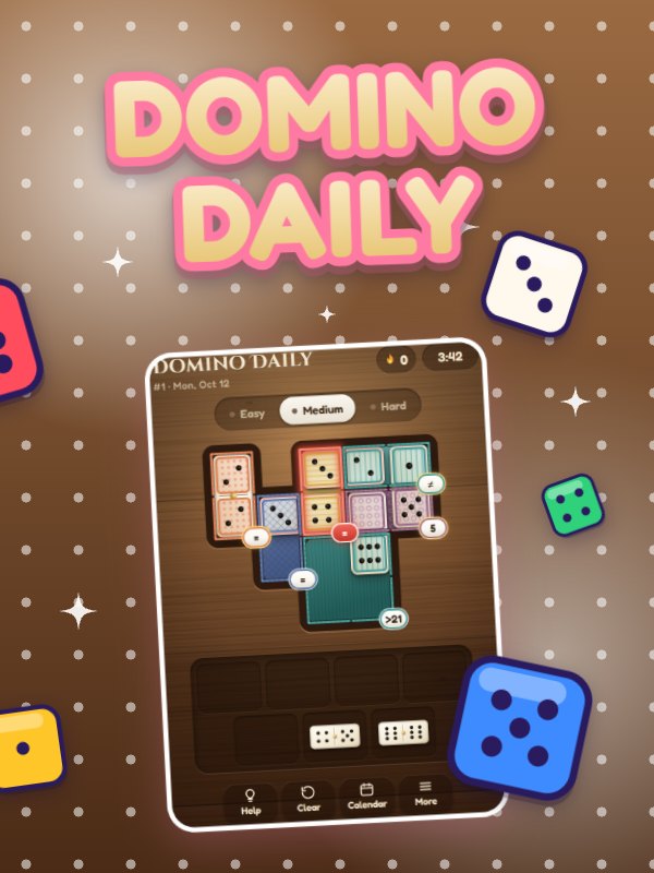 Domino Daily – daily domino logic puzzle game