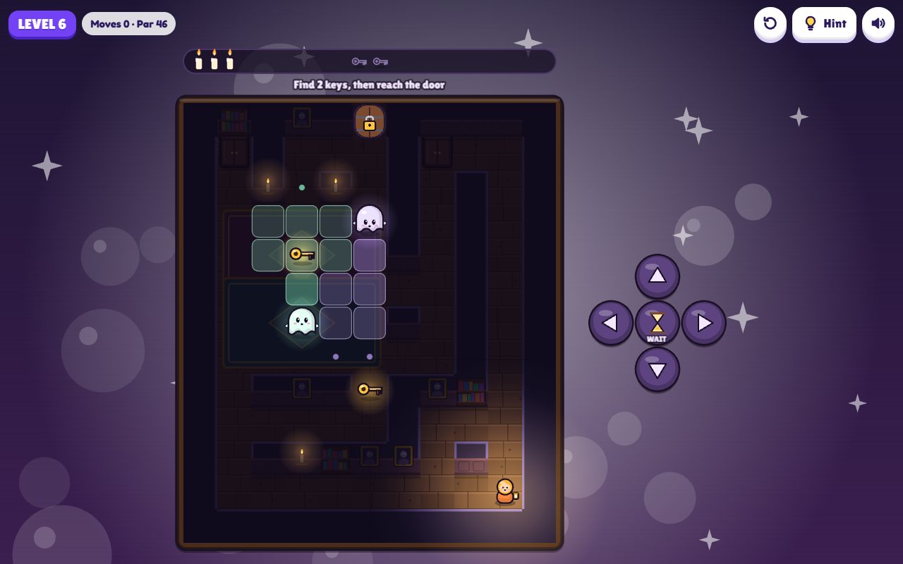 Lantern Maze gameplay on desktop