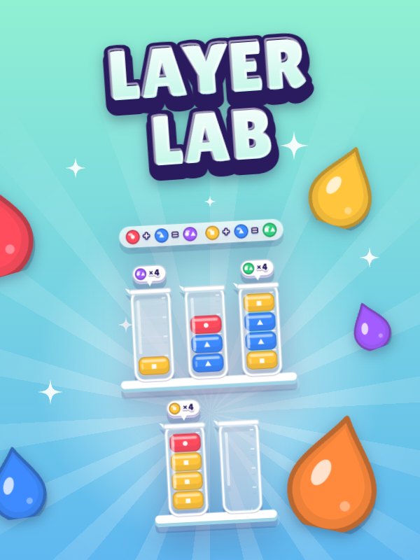 Layer Lab – color mixing puzzle game