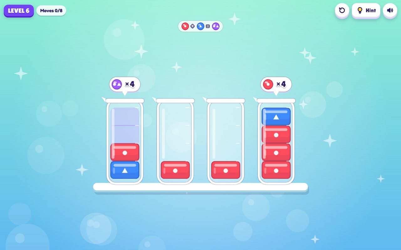 Layer Lab gameplay on desktop