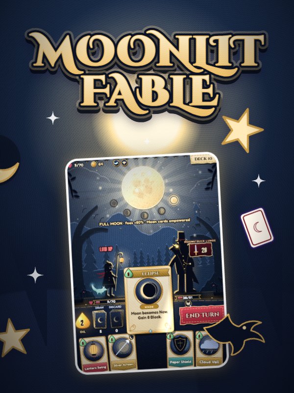 Moonlit Fable – card battler roguelike game