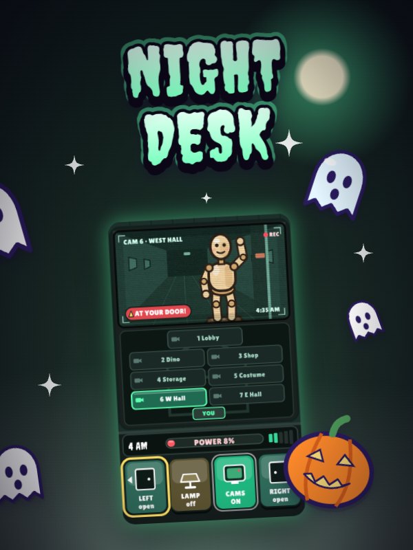 Night Desk – night shift survival game
