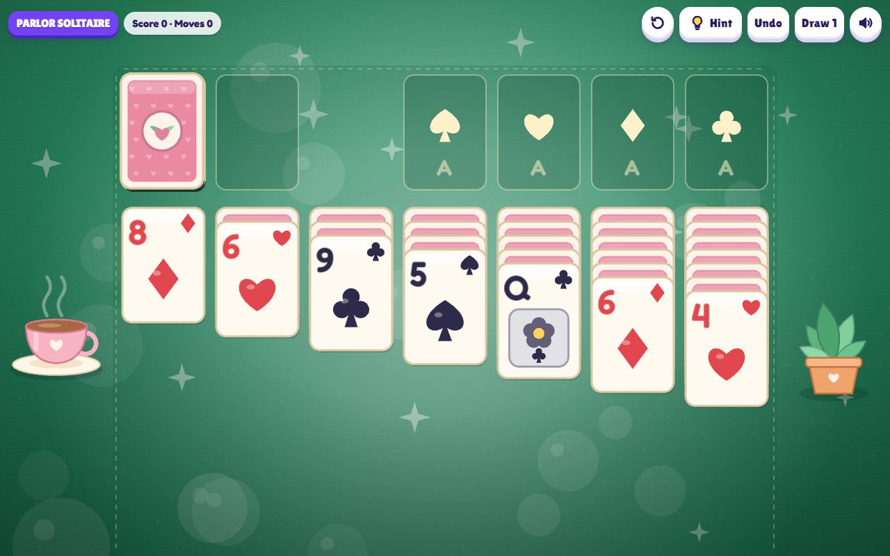 Captura de pantalla de Parlor Solitaire