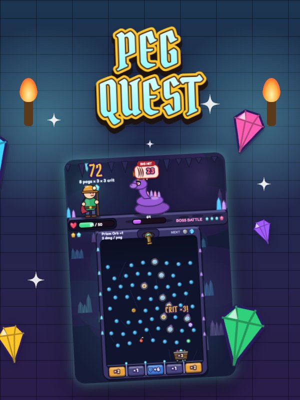 Peg Quest – peg roguelike game