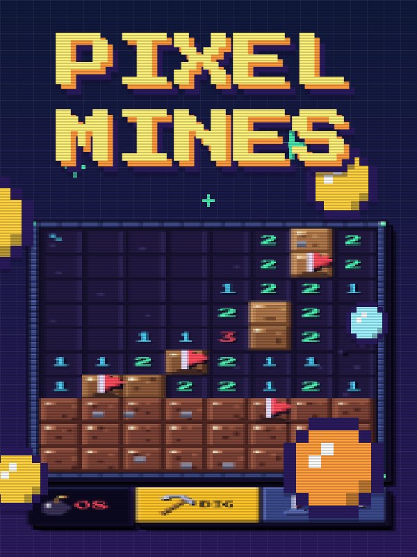 Pixel Mines – mine puzzle game