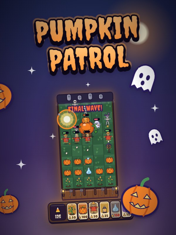 Pumpkin Patrol – halloween lane defense game