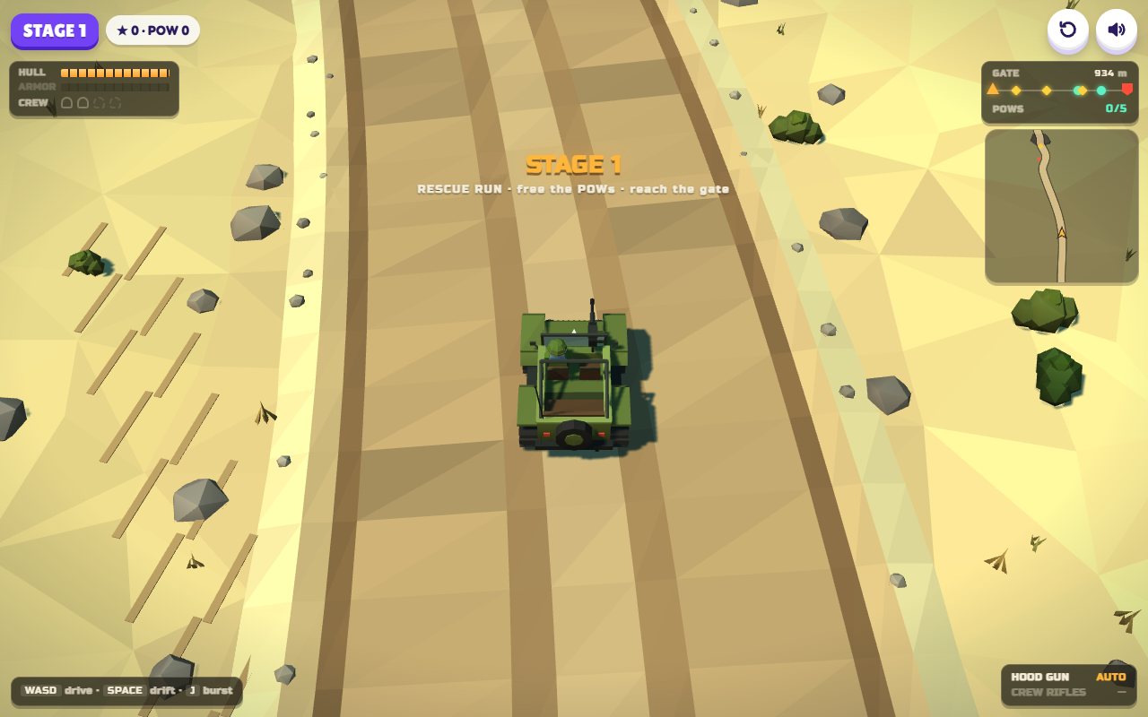 Rescue Rover gameplay on desktop