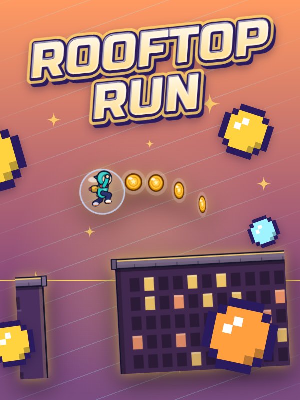 Rooftop Run – endless runner game game