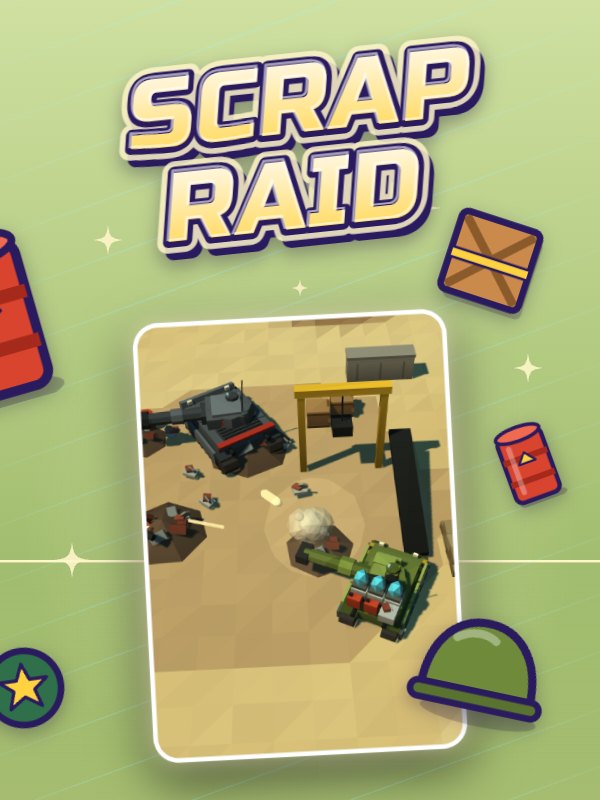 Scrap Raid – tank raid game
