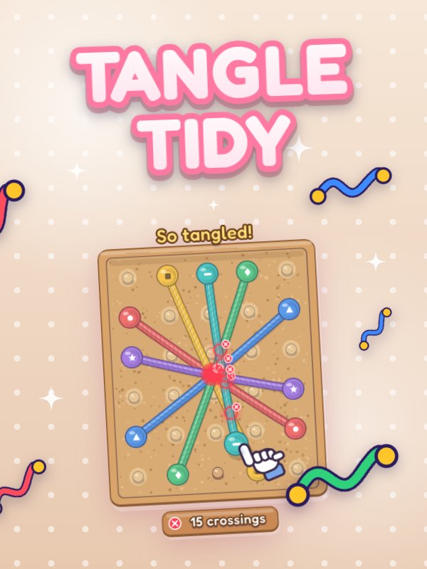 Tangle Tidy – untangle rope puzzle game