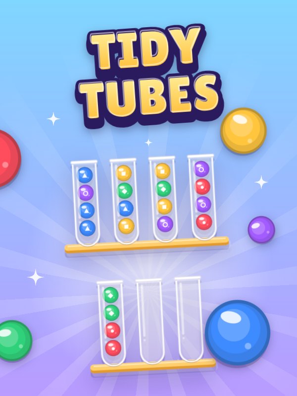 Tidy Tubes – ball sort puzzle game