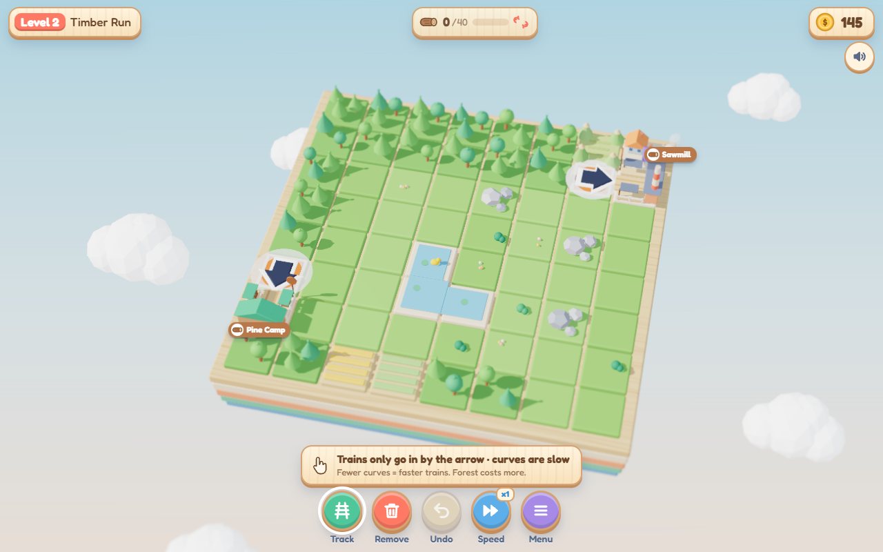 Toy Line gameplay on desktop