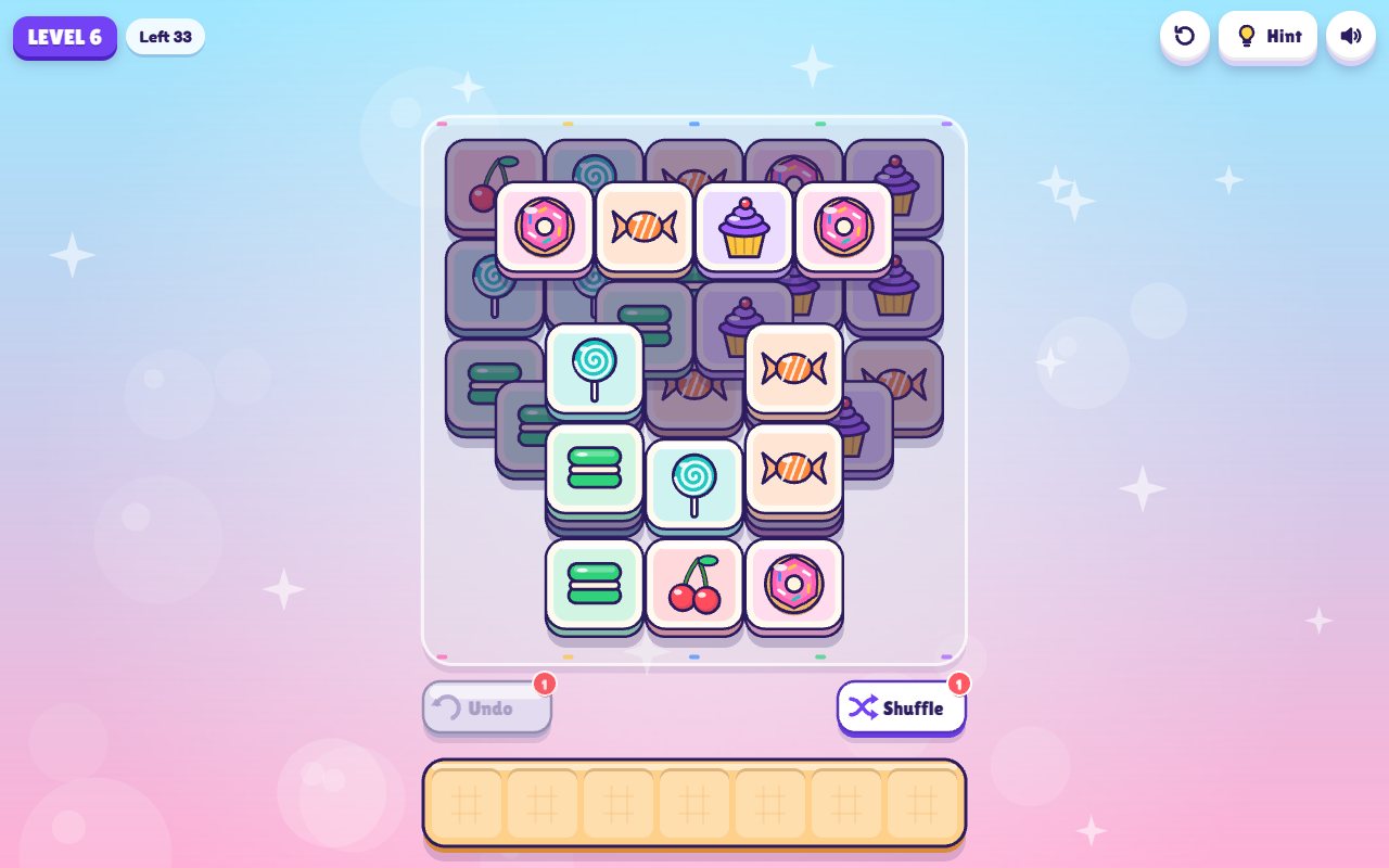Triple Tray gameplay on desktop